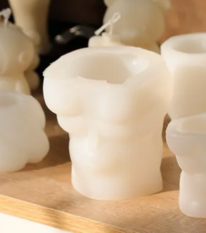 Teddy Bear Candle Big Mould