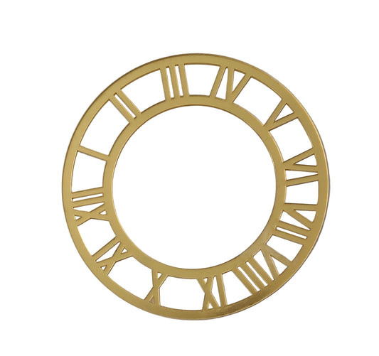 Acrylic Roman Ring Golden (8")