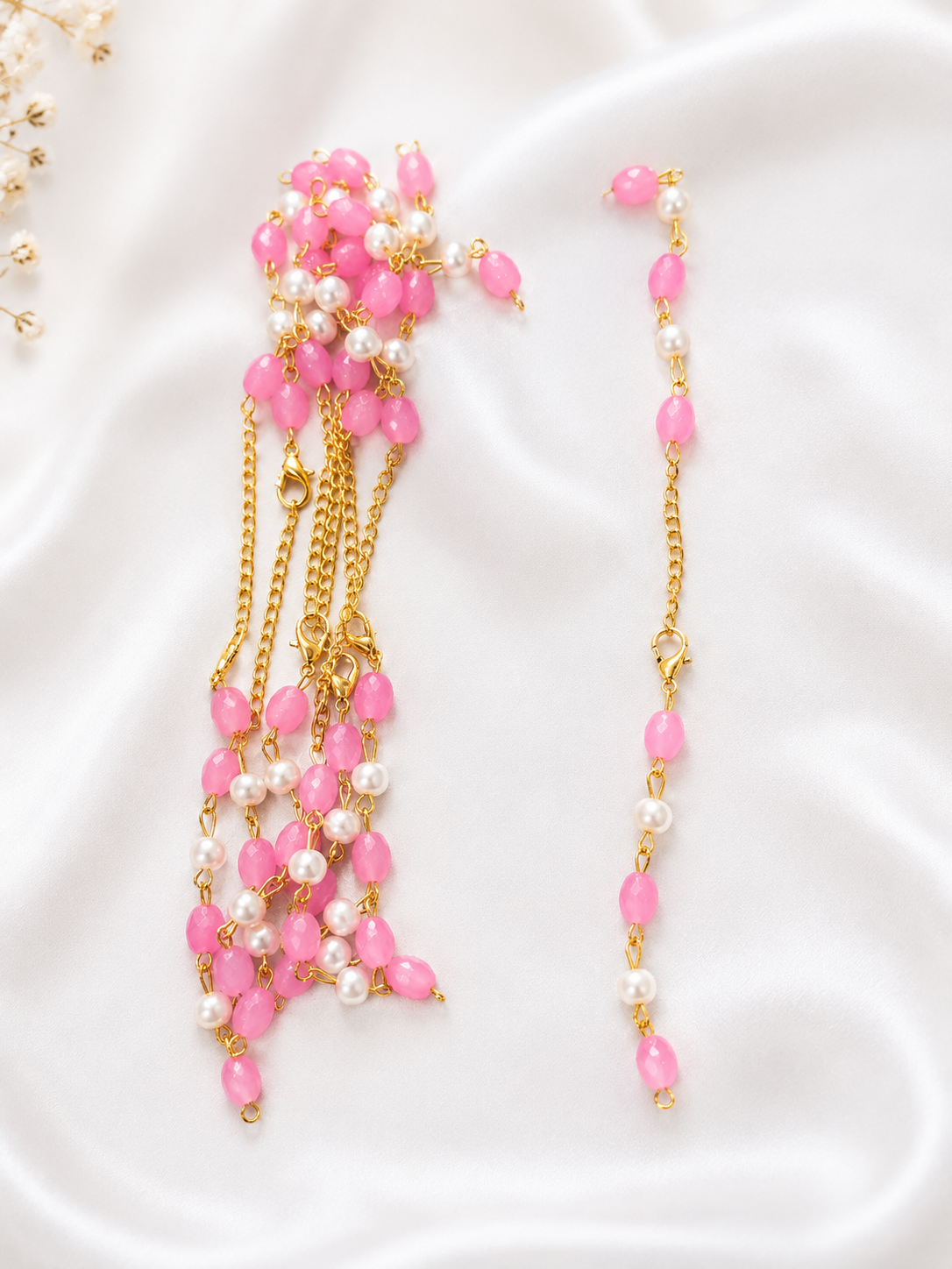 Beads Bracelet Chain (4 pc)