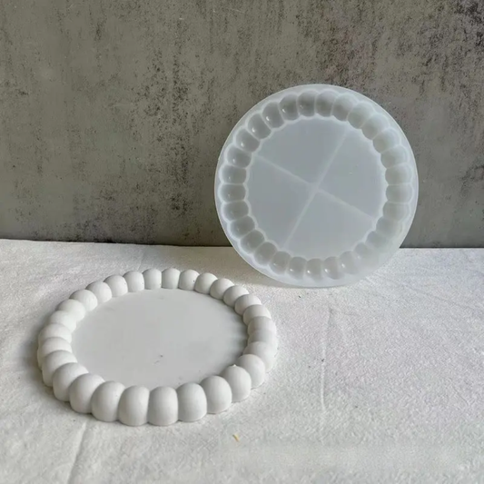 5.5 Bubble Edge Coaster Mould