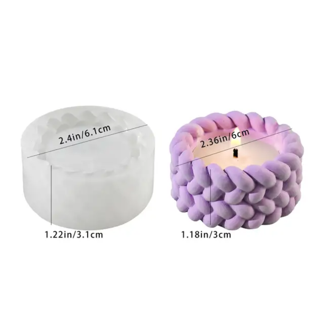Donate Tea Light Candle Holder Silicone Mould