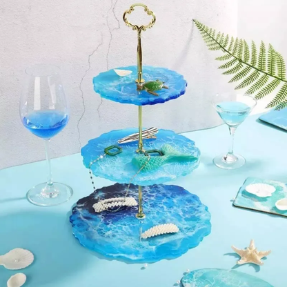 Cake Stand 3 Pc Set Mould