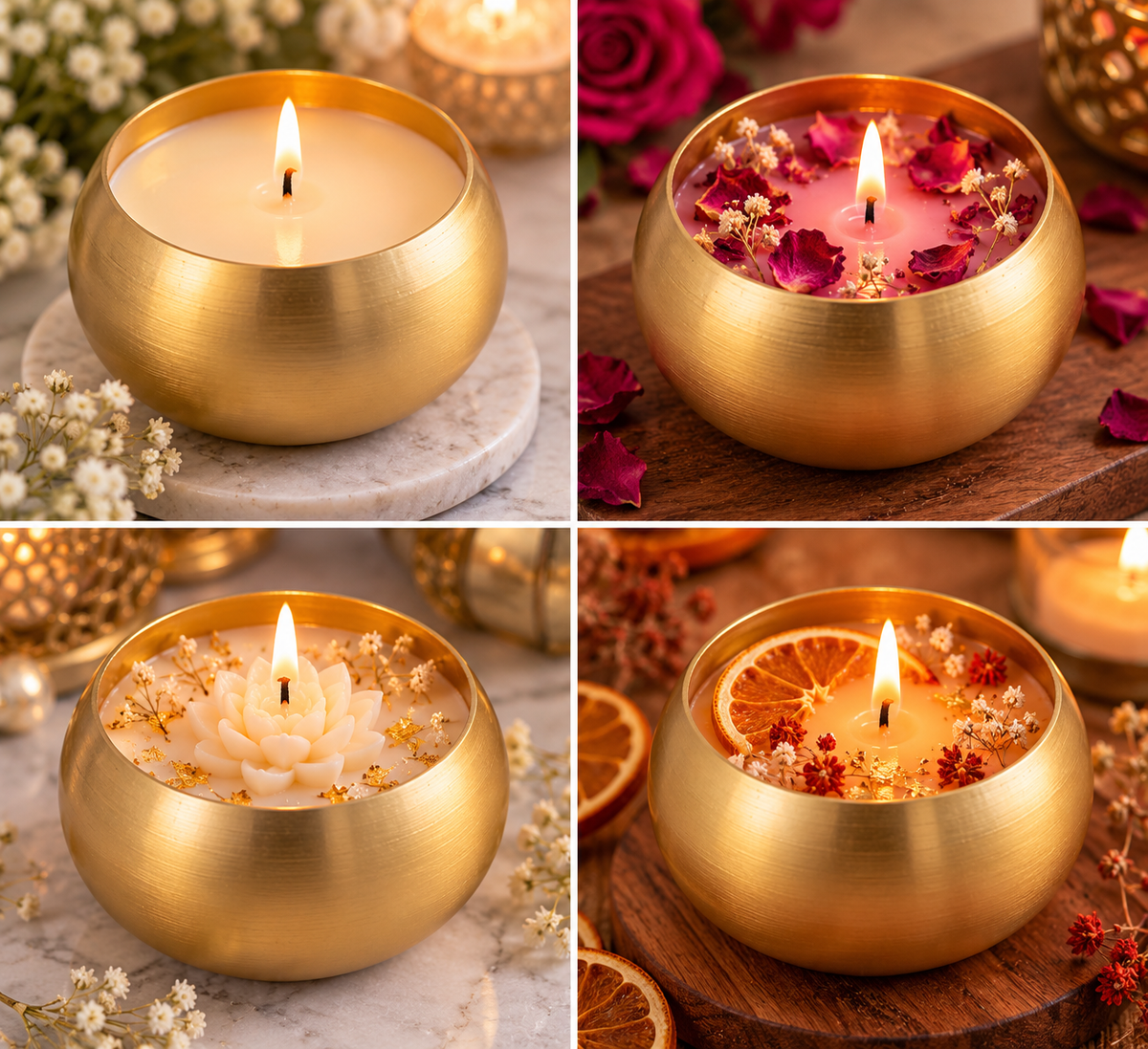 Metal Urli Bowl (2 Pc)