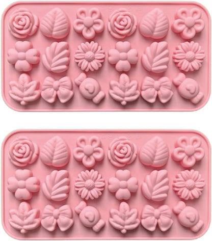 Leaf Candy Bow Silicone Mould (1 pc)