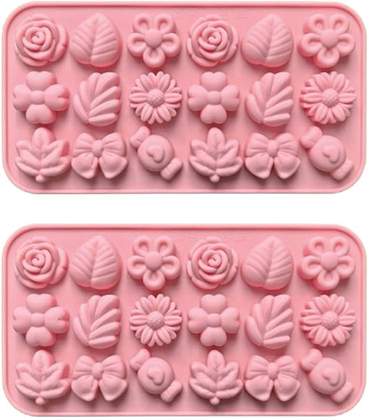 Leaf Candy Bow Silicone Mould (1 pc)