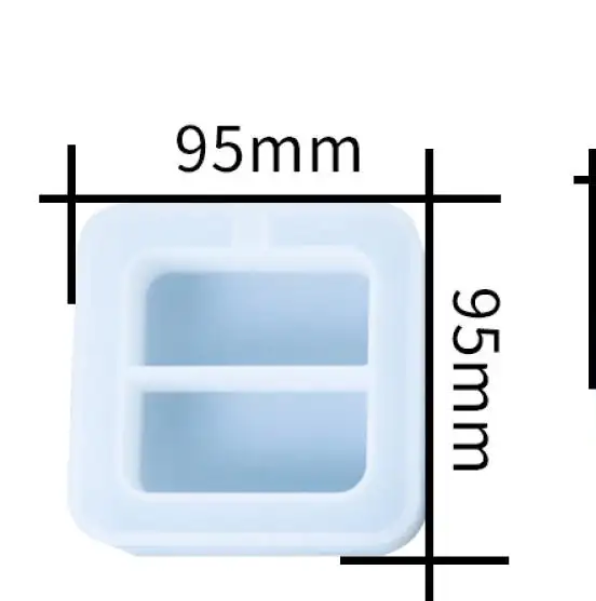 Square Ash Tray Mould (4 Inch)