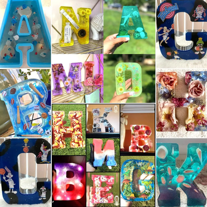 Alphabet Mould (4Inch)