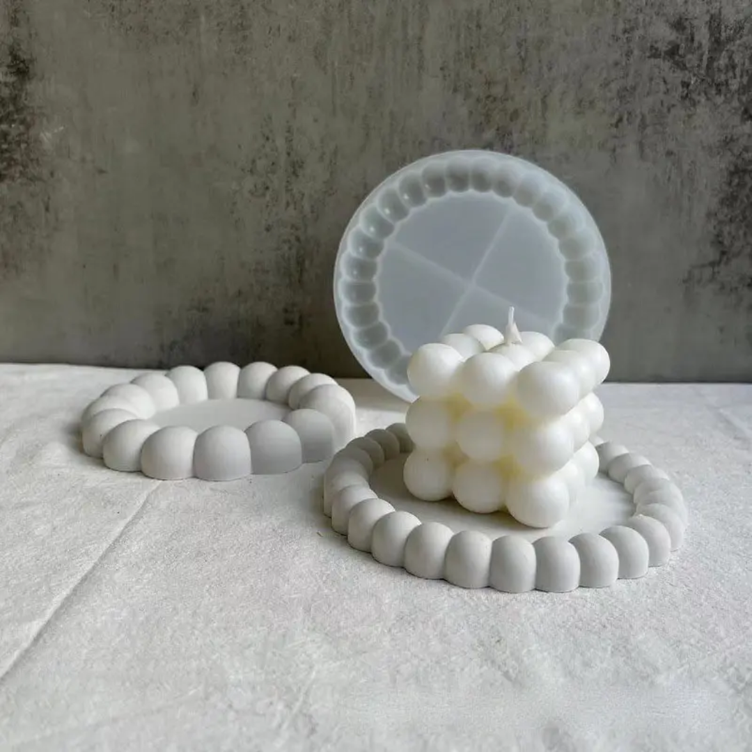 5.5 Bubble Edge Coaster Mould