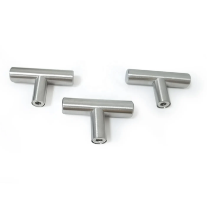 Tee Handle Silver (2 pc)