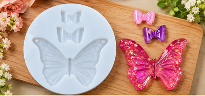 3D Small Butterfly Mould (1 Pc)