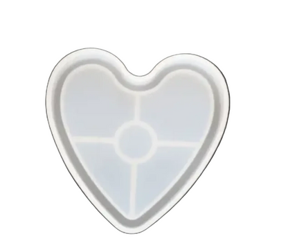 Heart Shape Coaster Mould