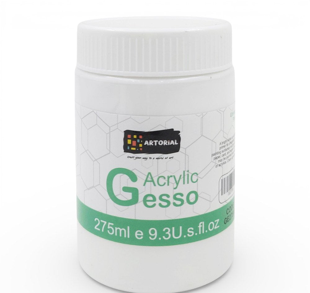 Acrylic Gesso White ( 1 Pc , 275 ML )