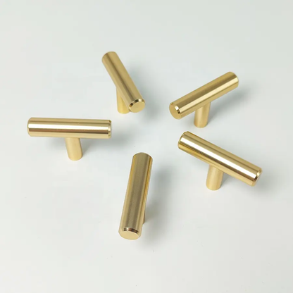 Tee Handle Gold (2 pc)