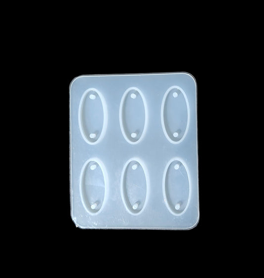6 Cavity Oval Rakhi Mould
