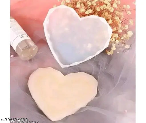 Diamond Heart Silicone Mould (5 Inch ,12 MM)