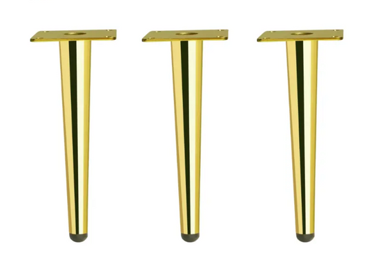 Golden  Metal Legs (3pc, 16 Inch)
