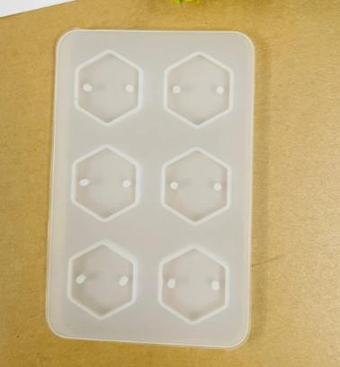 6 Cavity Rhombus Rakhi Mould (1 pc)