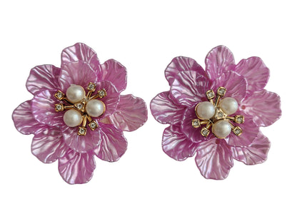 3D Artificial Brooch Flower (2pc)