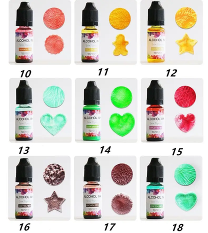 Alcohol ink Pigment Colour