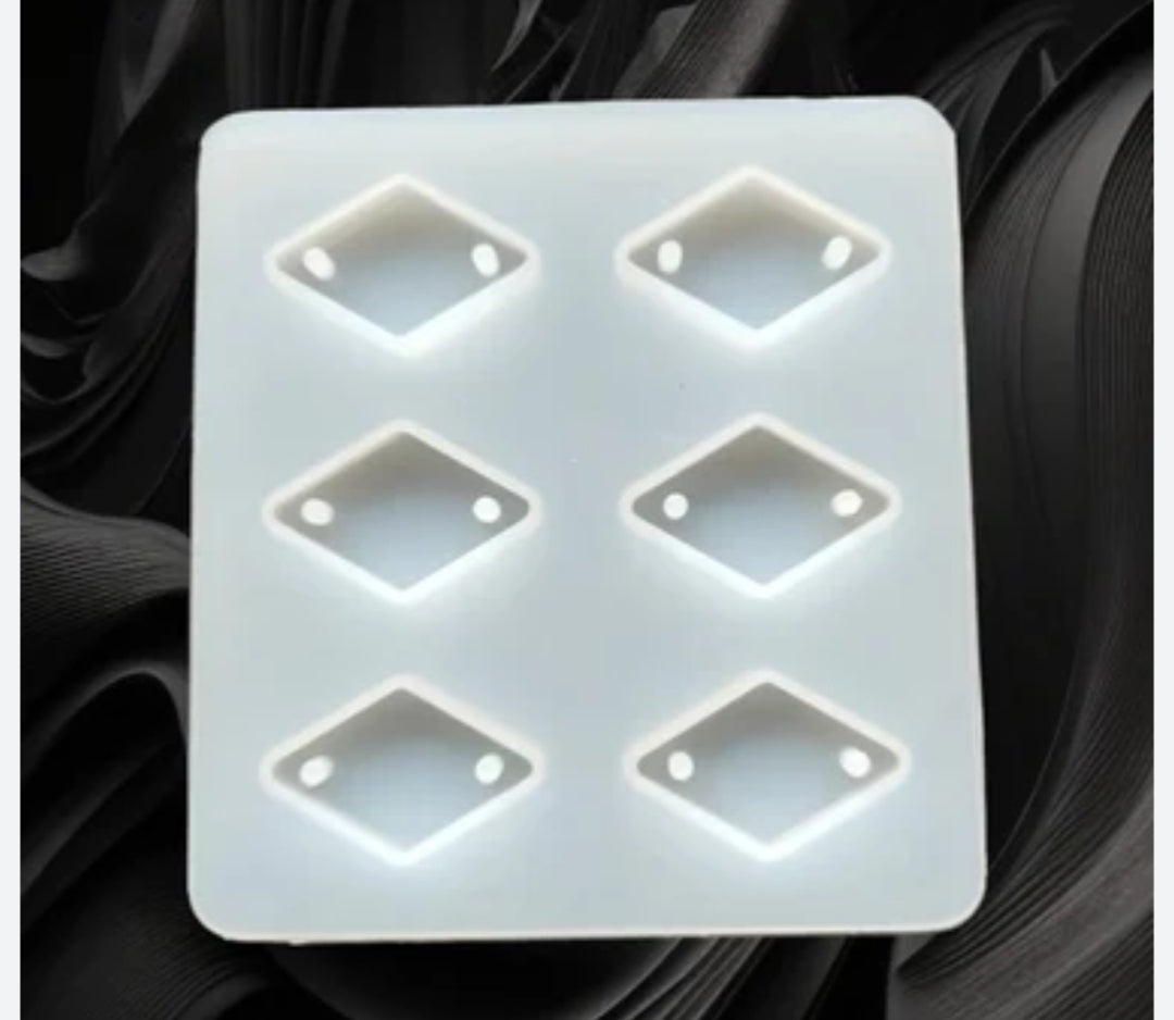 6 Cavity Kite Rakhi Mould (1 pc)
