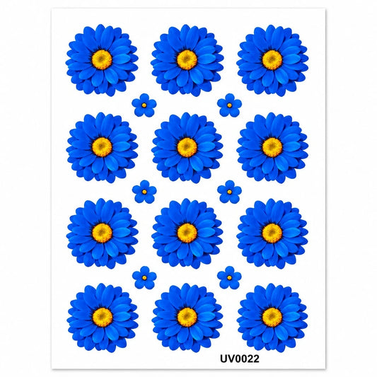 Daisy Flower UV DTF Sticker (2pc)