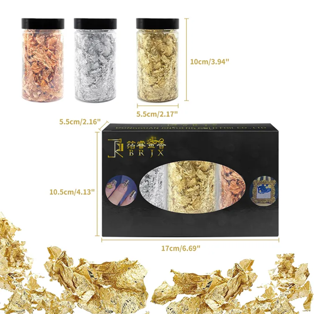Gilding Flakes Golden