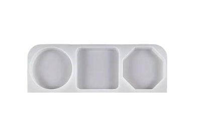 3 in 1 Coaster Mould (1 pc)