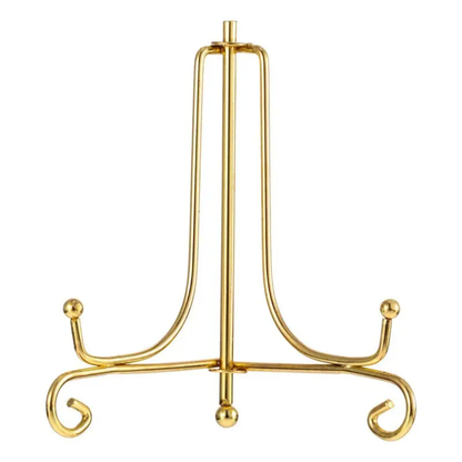Golden Metal Stand (10 Inch)
