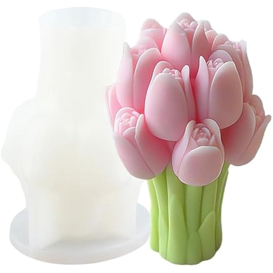 Tulip Bouquet Mould (1 pc)