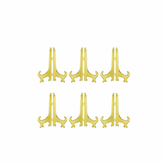 Acrylic Stand Golden (3" ,  4 pc)