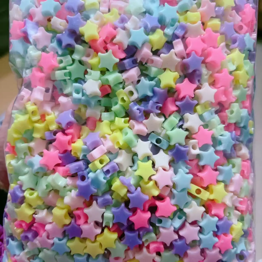 Bracelet Beads Plastic (20gm)