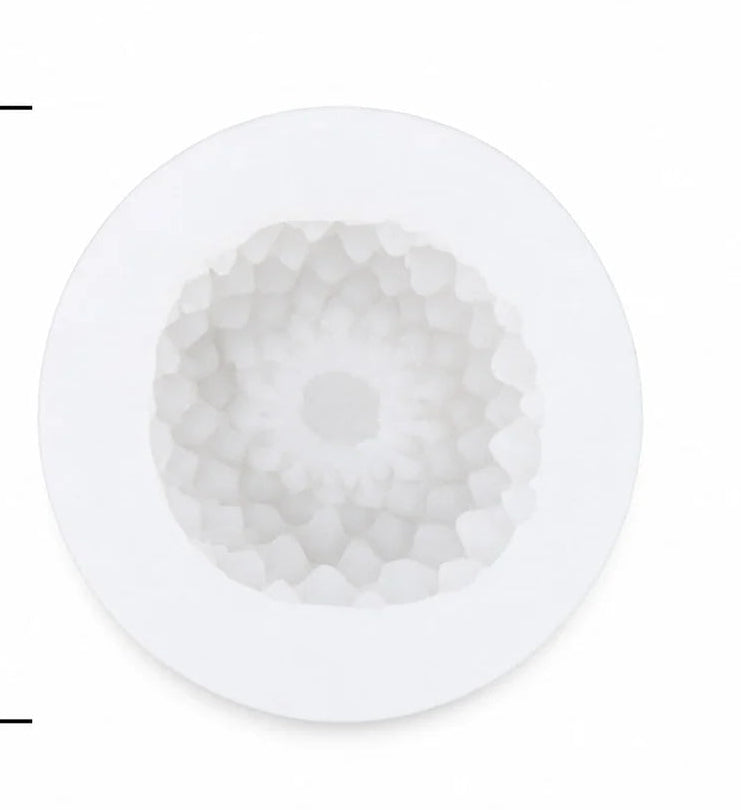 3D Dahila Shape Candle Mould (2 pc)