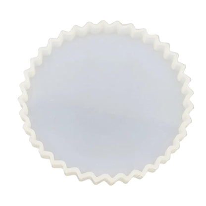 Zigzag Coaster Mould (4" , 1 pc)