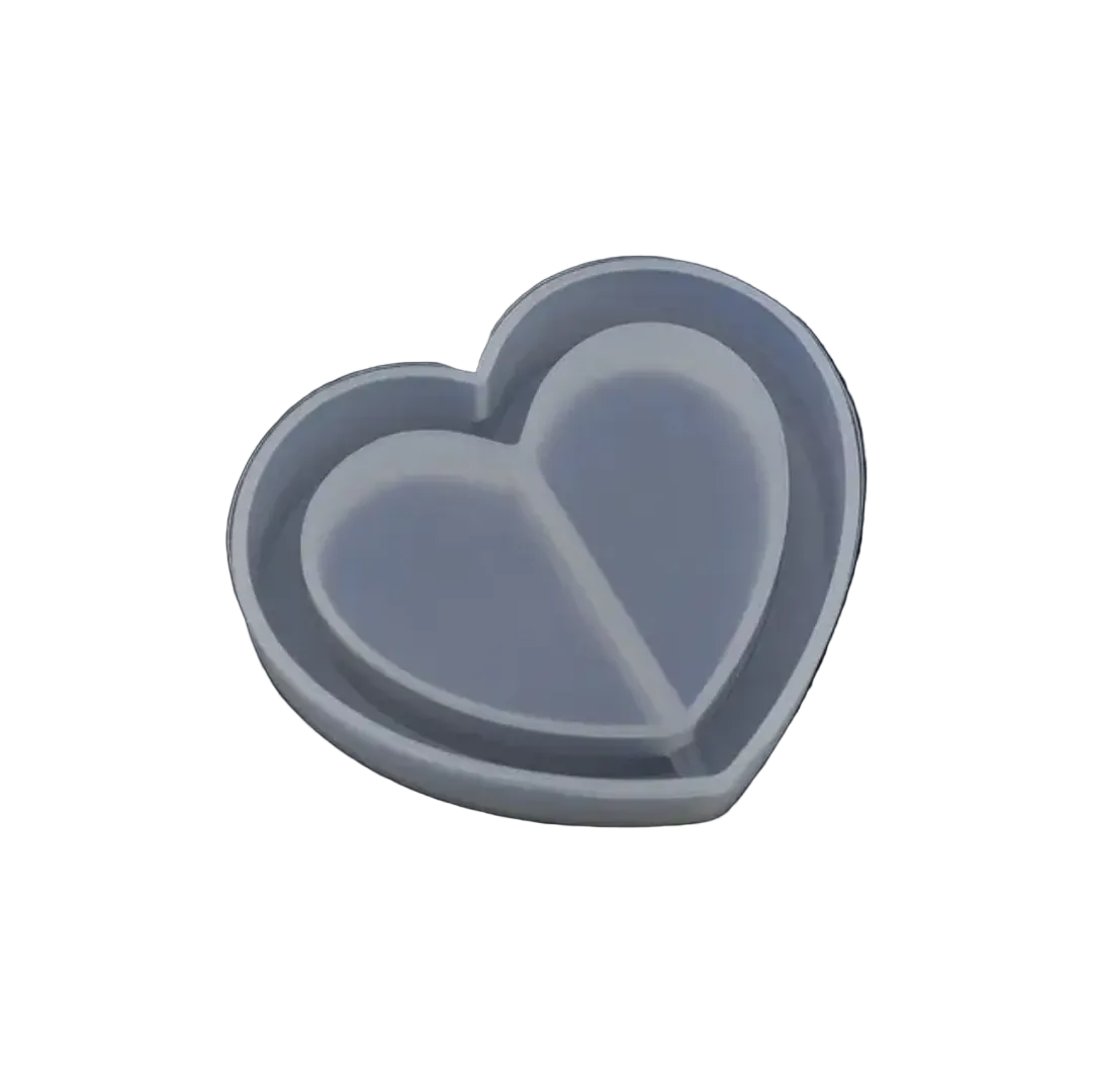Heart Pendant Mould (4MM Depth)