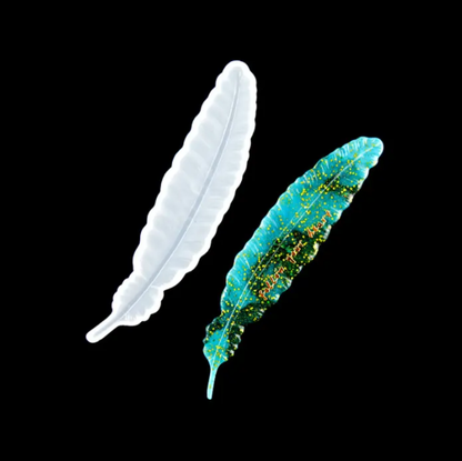 Feather Shape  Mould ( 2 pc)