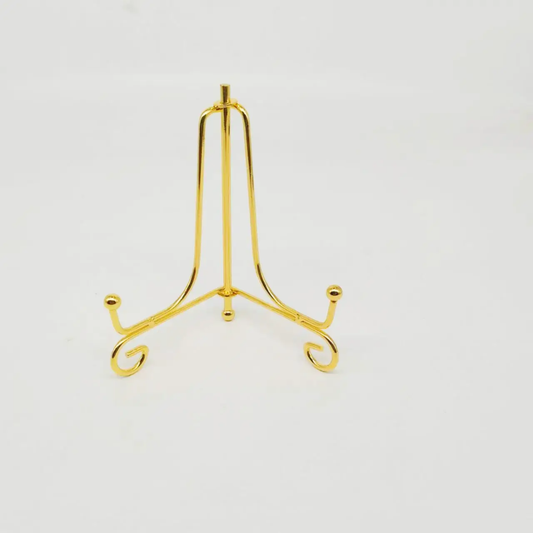 Golden Metal Stand (4 Inch, 1 pc)