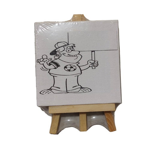 Mini Canvas And Easel Stand