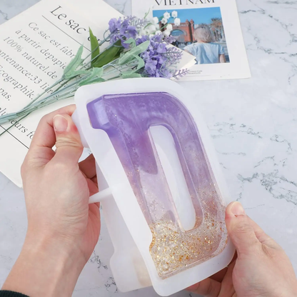 Alphabet Mould (4Inch)