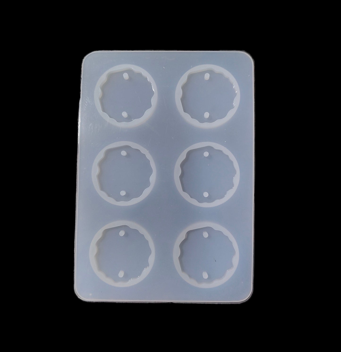 6 Cavity Agate Rakhi Mould