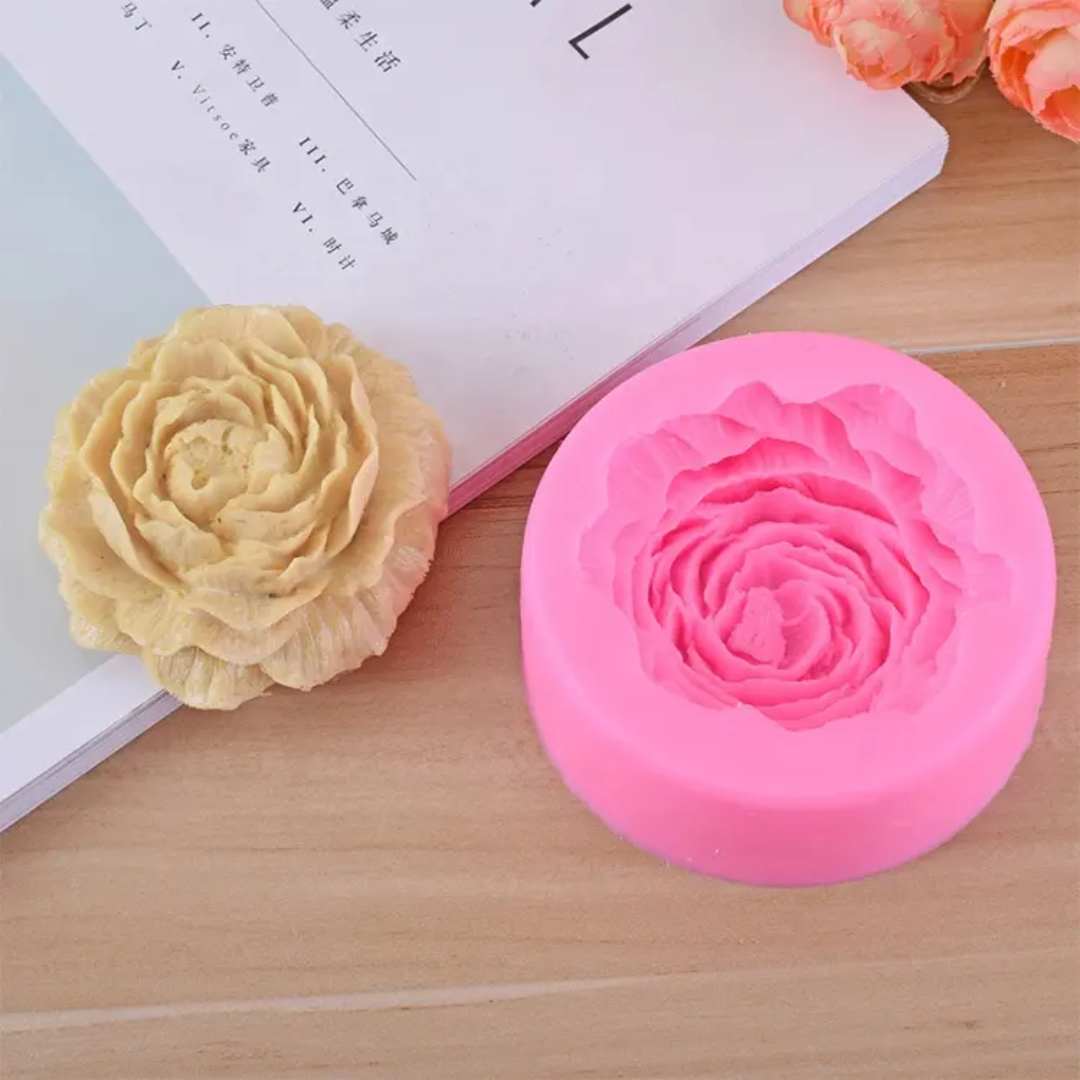 Big Peony Rose Mould