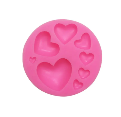 8 Cavity Heart Mould