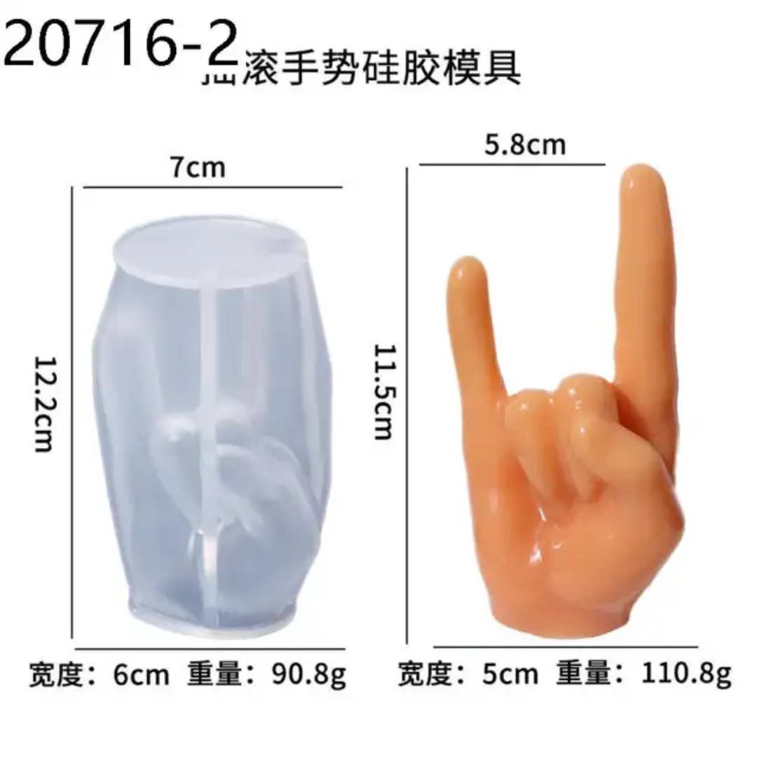 2 Finger Candle Making Material