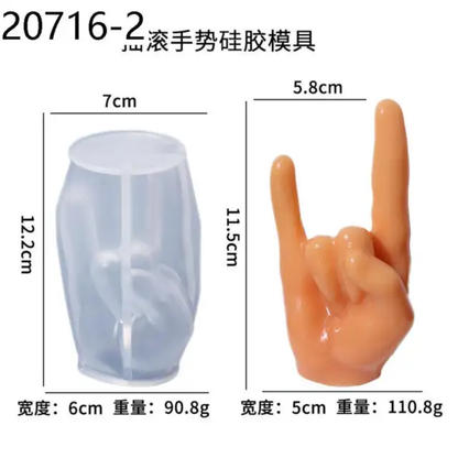 2 Finger Candle Making Material