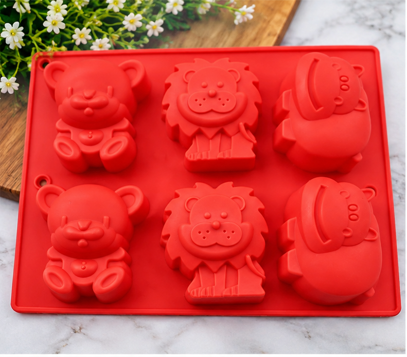 Baby Animal Silicone Mould (18×23Cm , 1 Pc)