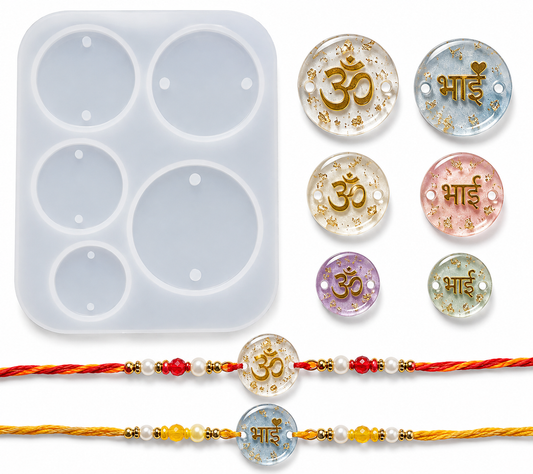 Rakhi Mould 5 Cavity (1 pc)