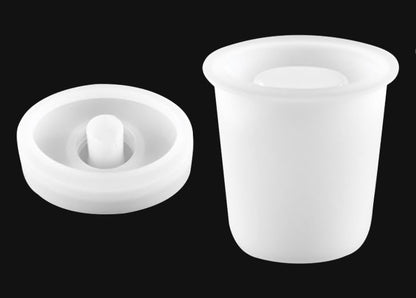 Round Soap Dispenser Mould (1 pc)