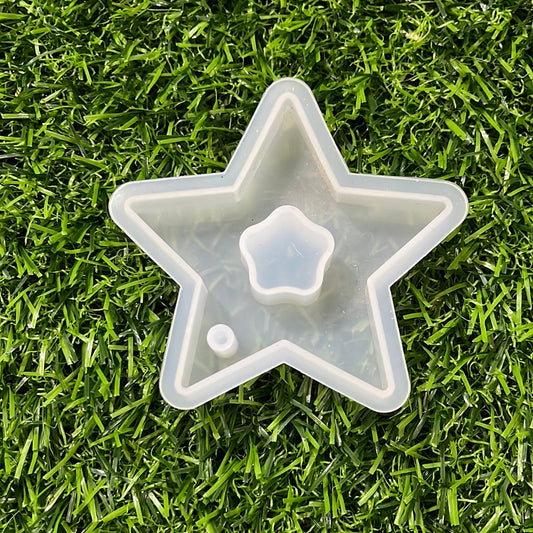 Star Coaster Mould (4 Inch, 1 pc)