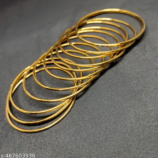 Round Bezal Set Golden (10 pc)