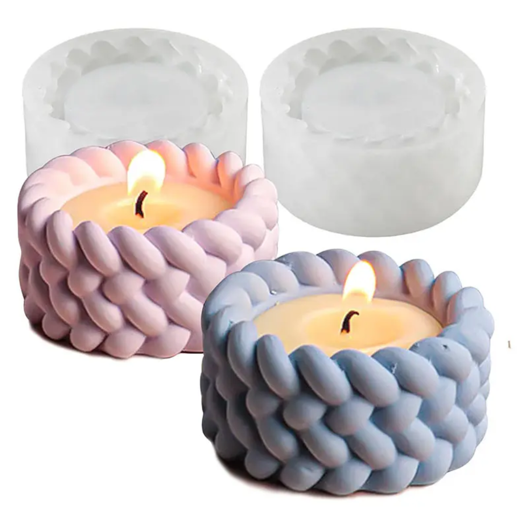 Donate Tea Light Candle Holder Silicone Mould