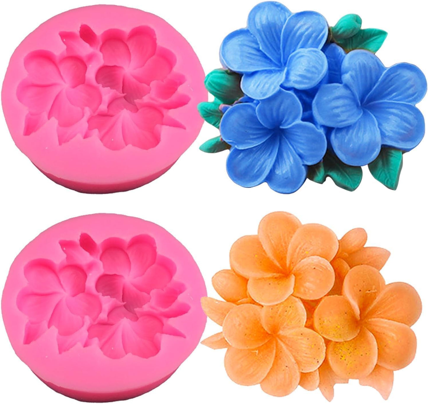 Plumeria Flower Mould (1 Pc)